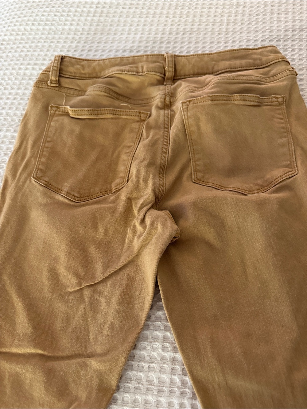 Sonoma Slim Straight Jeans in Camel